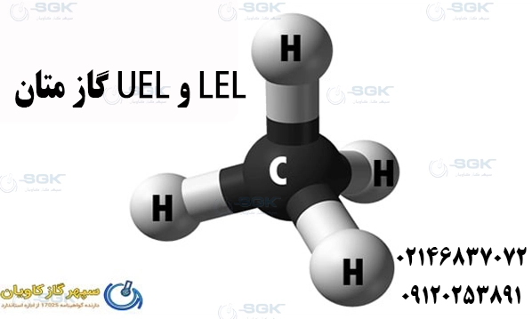 LEL و UEL گاز متان