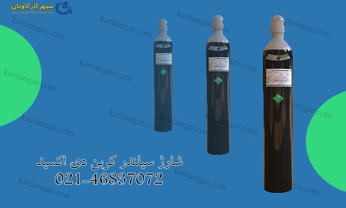 شارژ سیلندر کربن دی اکسید-سپهر گاز کاویان
