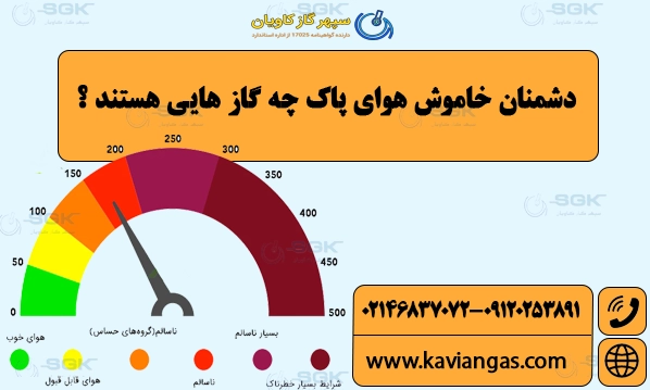 دشمنان خاموش هوای پاک چه گاز هایی هستند